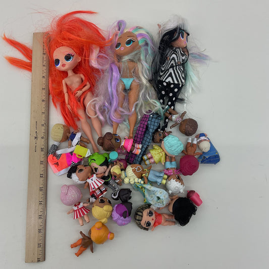 MGA Mixed LOL OMG Surprise! Big Lil Sistas Fashion Dolls Loose Used - Warehouse Toys
