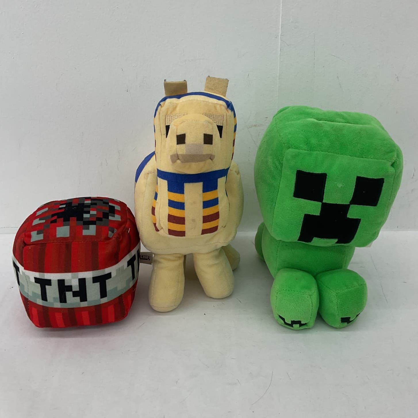Minecraft Plush Lot Camel TNT Green Stuffed Animal Toys - Warehouse Toys