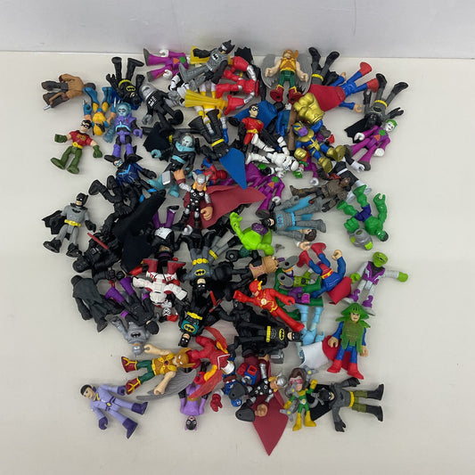 Mixed Fisher Price Imaginext Character Action Figures Marvel DC Comics Used - Warehouse Toys