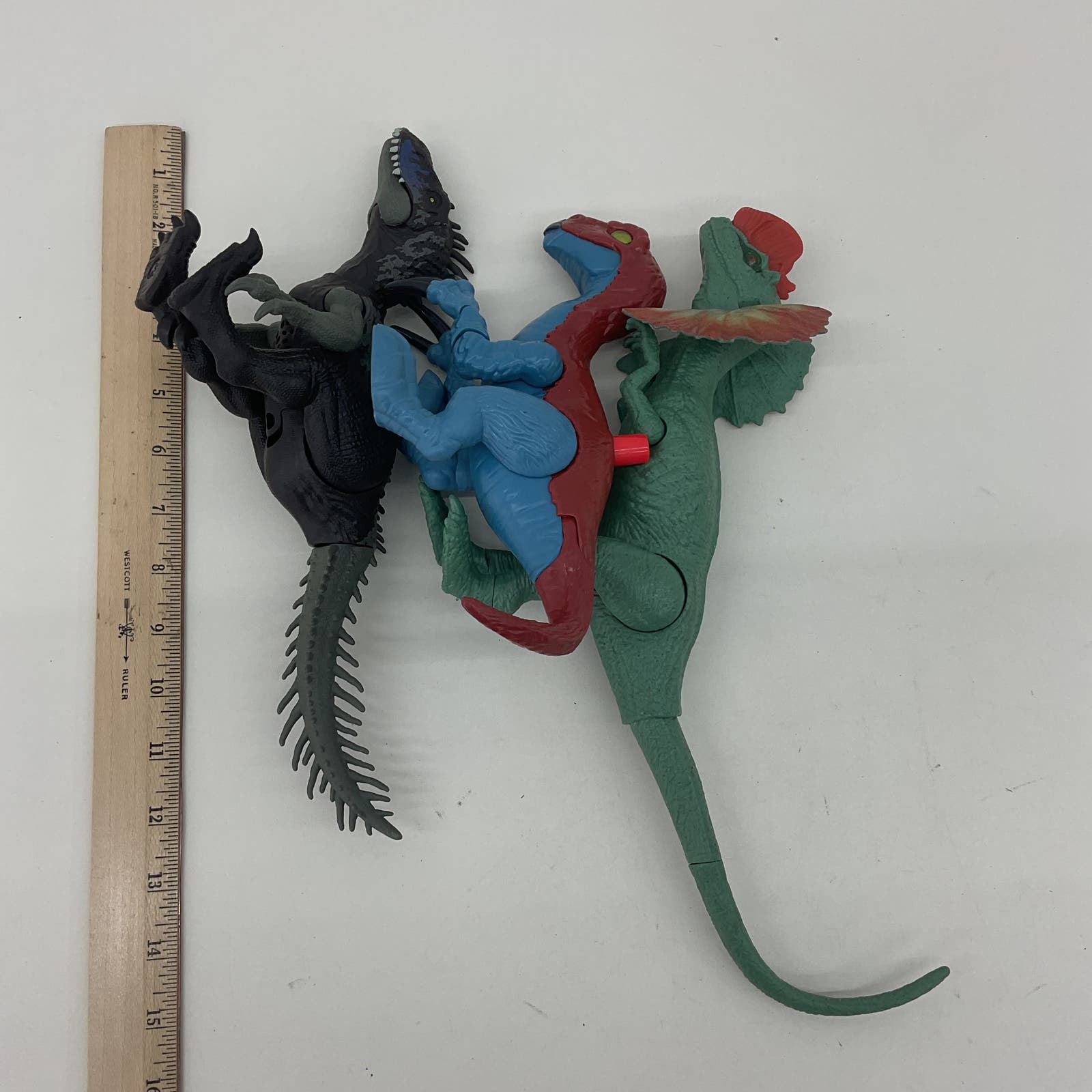 Mixed Jurassic Park World Dinosaur Raptors Action Figures Toys Loose Used - Warehouse Toys