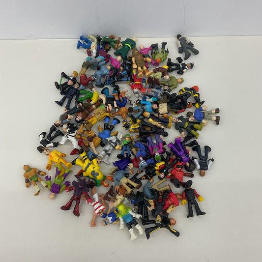 Mixed Large LOT Fisher Price Imaginext Character Mini Action Figures Toys Used - Warehouse Toys