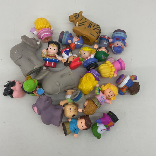 Mixed Loose LOT Fisher Price Little People Character Toy Figures Animals Used - Warehouse Toys