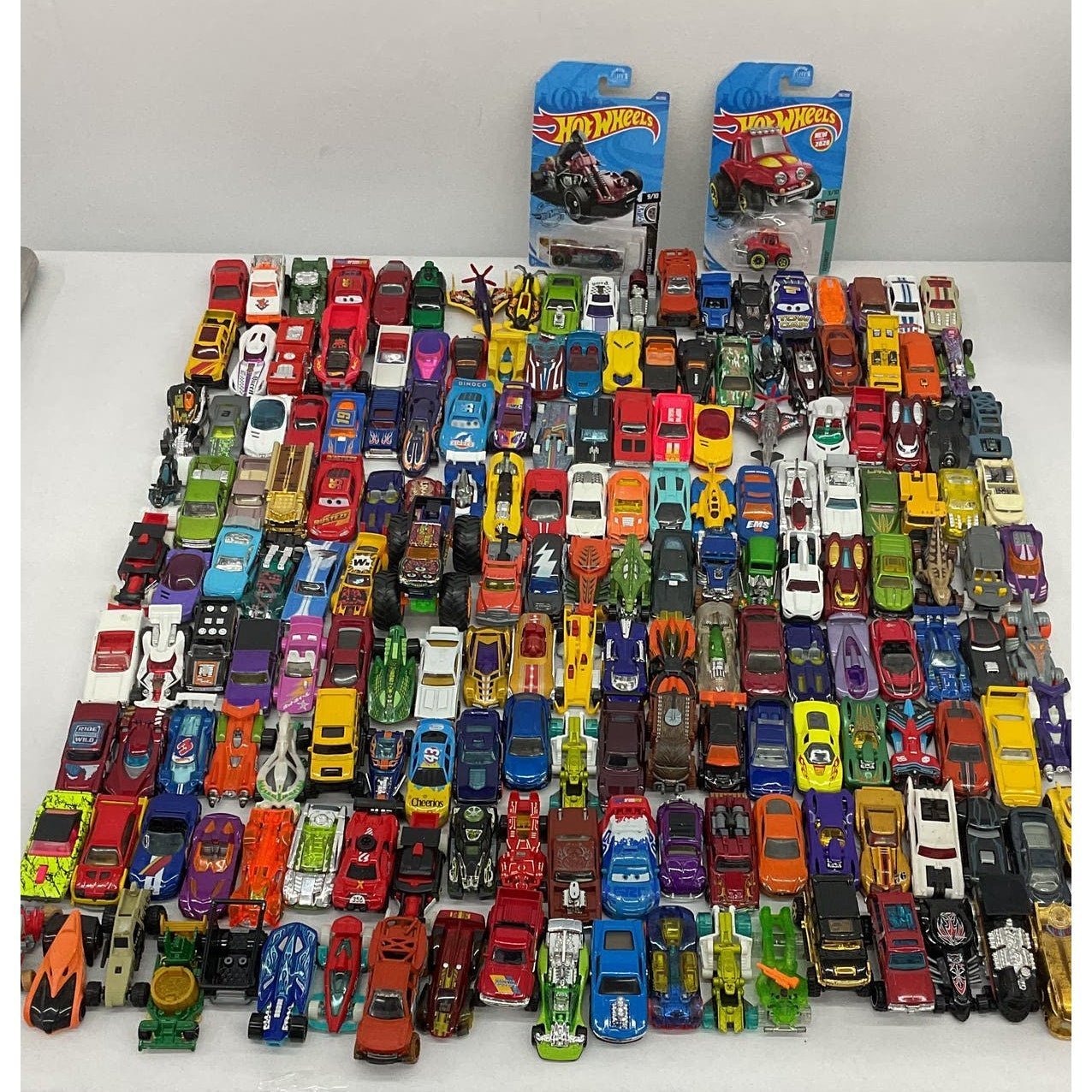 153-piece toy car & vehicles lot: Hot Wheels, Matchbox, Disney, Marvel, & more! deals