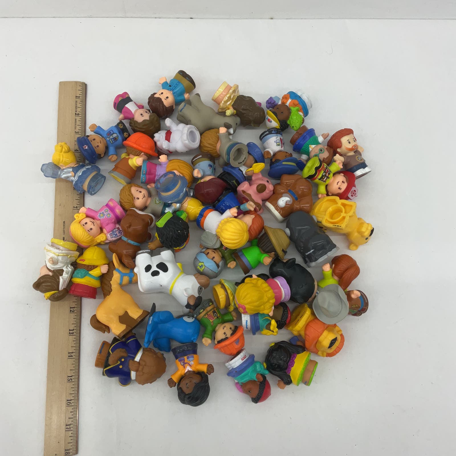 Mixed LOT Fisher Price Little People Animals Disney Beauty Beast Characters - Warehouse Toys