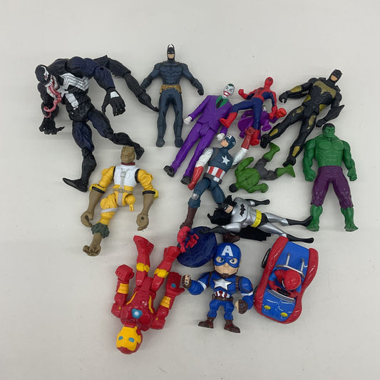 Mixed LOT Marvel Avengers Venom Action Figures DC Comics Batman Hulk Iron Man - Warehouse Toys