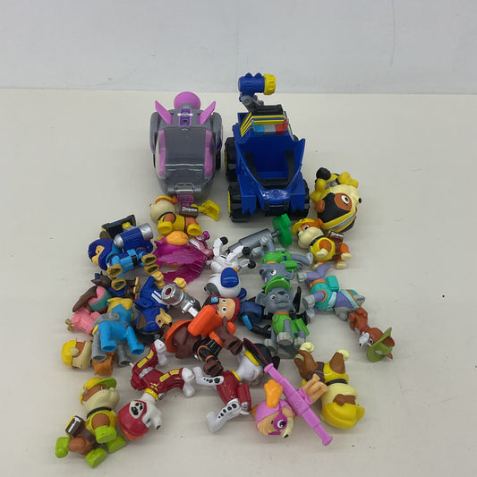 Mixed Nickelodeon LOT Paw Patrol Dog Character Toy Figures Vehicles Cake Toppers - Warehouse Toys