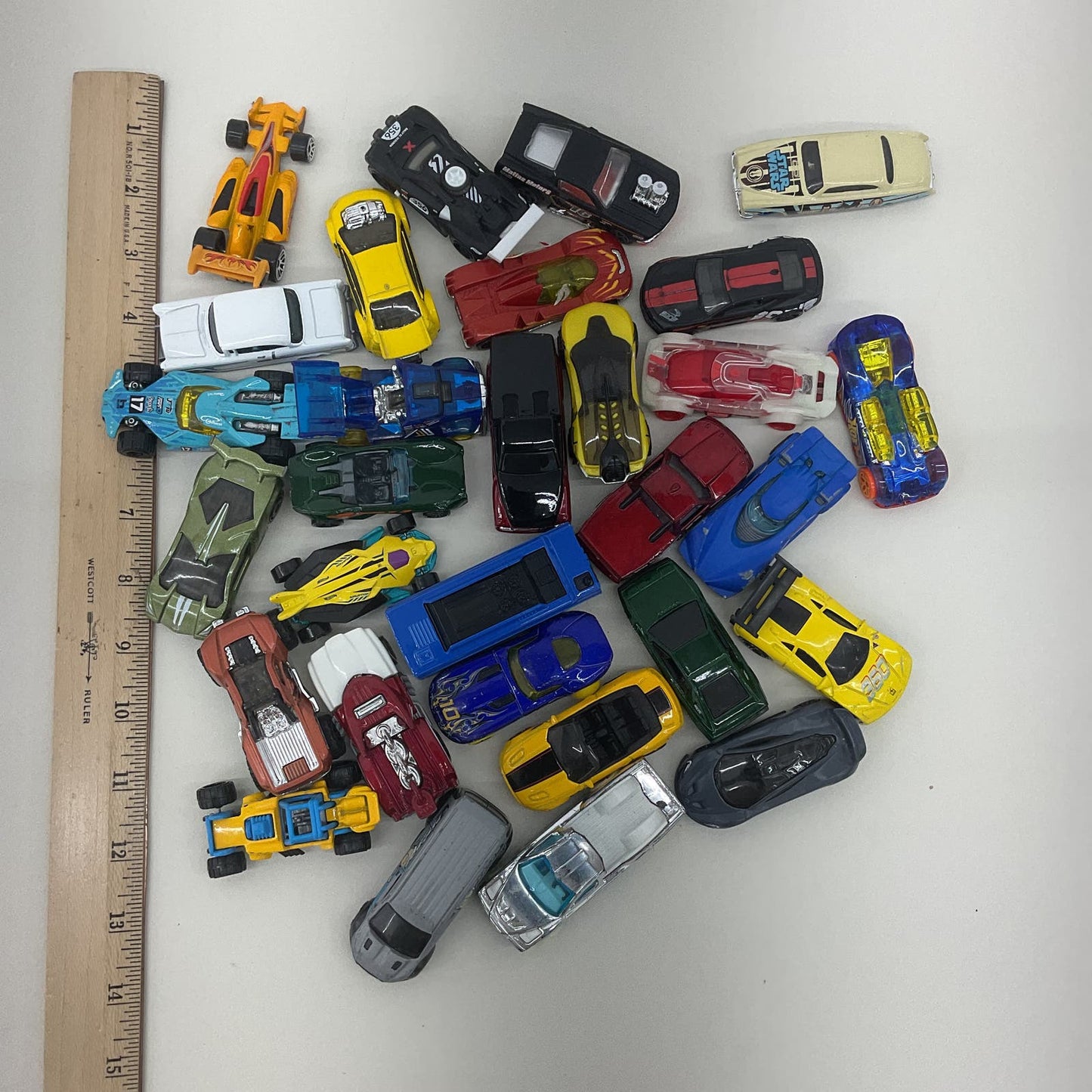 Mixed Preowned LOT Hot Wheels & Other Brands Diecast Vehicles Cars Trucks Used - Warehouse Toys
