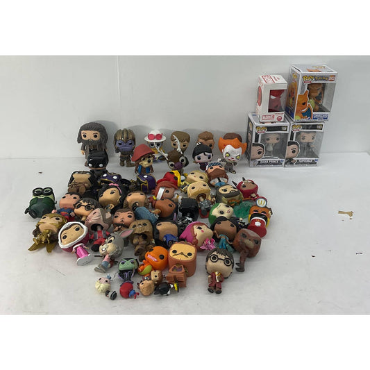 Mixed Used LOT 10 lbs Funko Pops Character Vinyl Toy Figures Pokemon Disney - Warehouse Toys