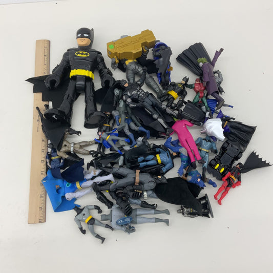 Mixed Various LOT DC Comics Batman Action Figures Cake Toppers Joker Used Loose - Warehouse Toys
