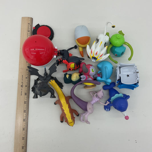 Mixed Various Nintendo Pokemon Character Toy Figures Loose Toys Happy Meal Used - Warehouse Toys