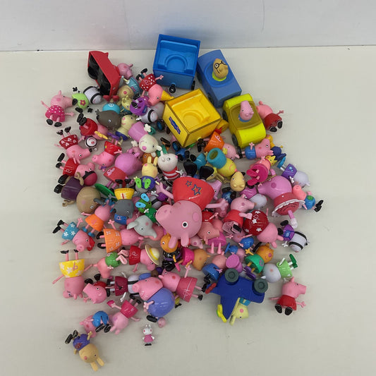 Mixed Various Peppa Pig Character Toy Figures Cake Toppers Accessories Cars - Warehouse Toys