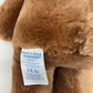 New Build A Bear Workshop Brown Teddy Bear New in Original Box w/ Certificate - Warehouse Toys