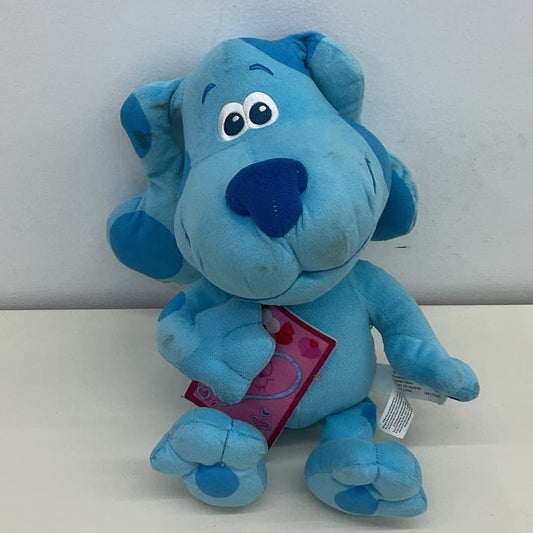 Nickelodeon Blue's Clues Blue Dog Stuffed Animal Plush Doll Toy Used - Warehouse Toys