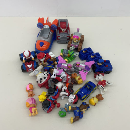 Nickelodeon LOT Paw Patrol Character Toy Action Figures Vehicles Cake Toppers - Warehouse Toys