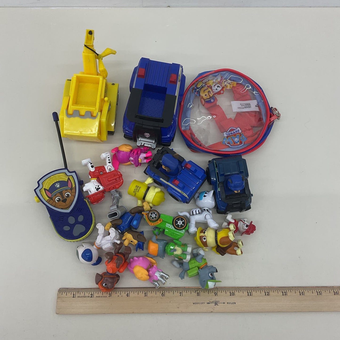 Nickelodeon Mixed LOT Paw Patrol Toy Figures Vehicles Accessories Used Loose - Warehouse Toys