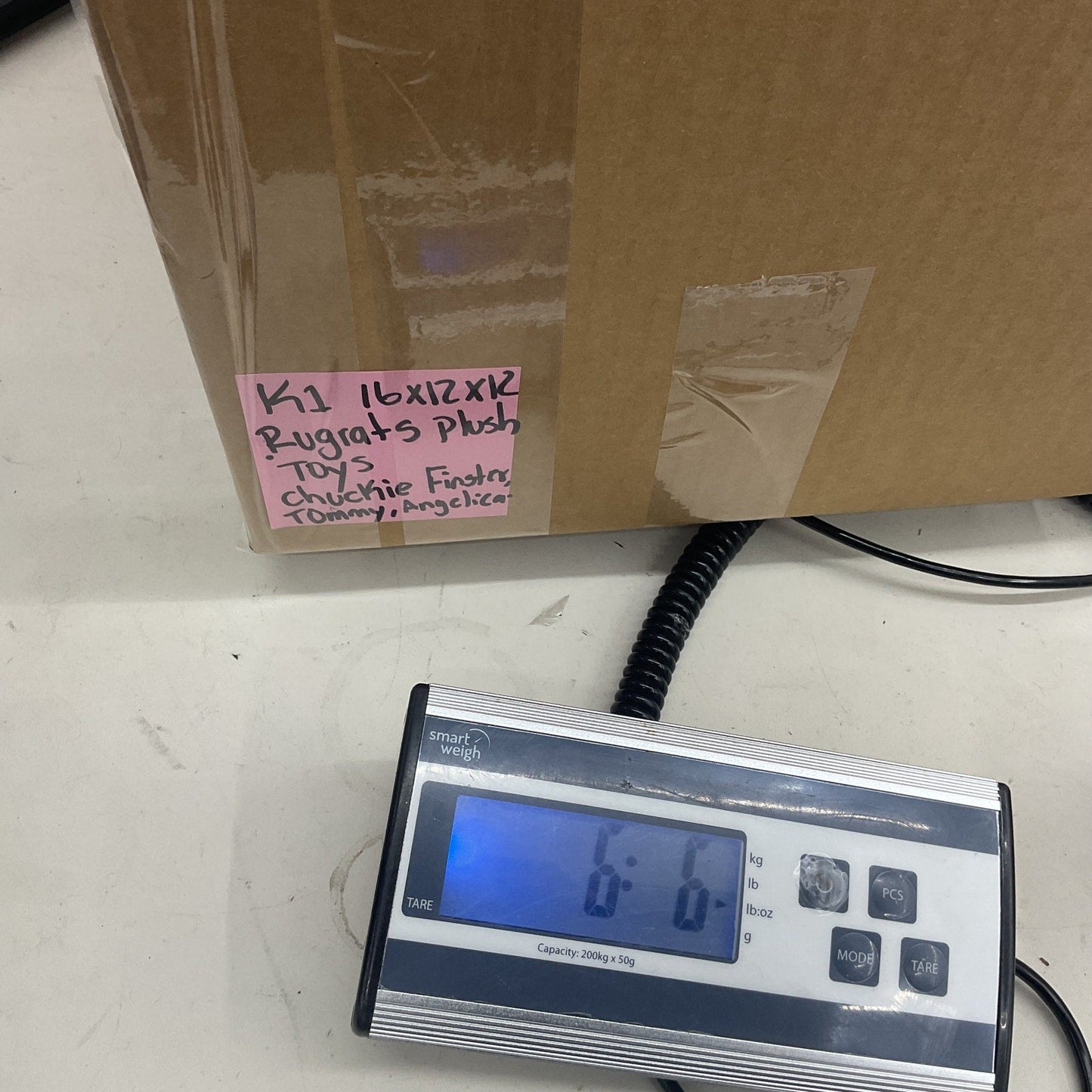 Nickelodeon Rugrats Character Plush Dolls Preowned LOT 6+ lbs Chuckie Anjelica - Warehouse Toys