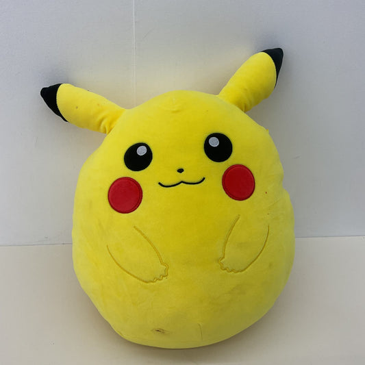 Nintendo Pokemon Large Jumbo Round Pikachu Character Pillow Plush Doll - Warehouse Toys