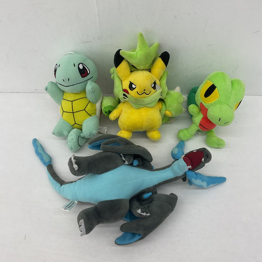 Nintendo Pokemon Multicolor Stuffed Animal Lot Squirtle Dragon - Warehouse Toys