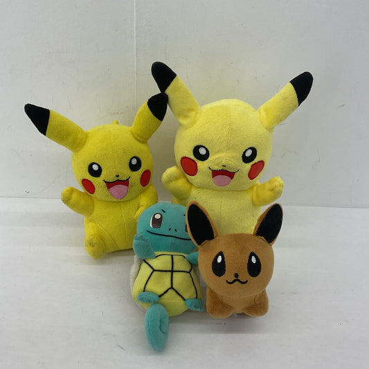Nintendo PokemonYellow Stuffed Animal Plush Lot Pikachu Squirtle - Warehouse Toys