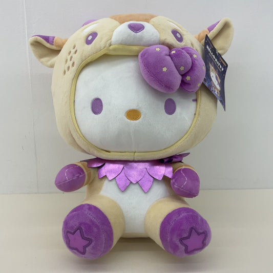 NWT New with Tags Kidrobot Sanrio Hello Kitty Dressed as Reindeer Soft Plush - Warehouse Toys