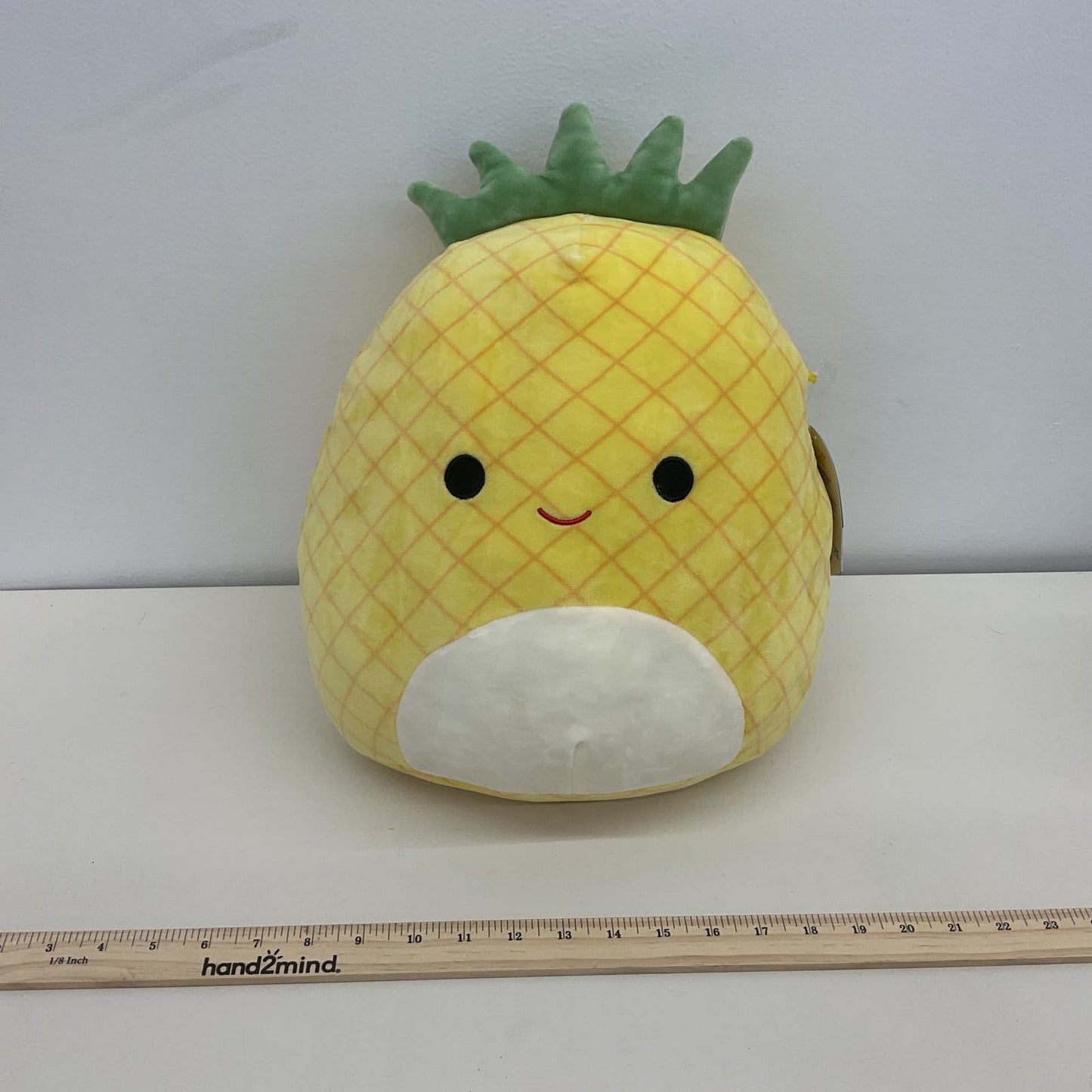 NWT Squishmallows Soft Cuddly Yellow Pineapple Plush Pillow Toy 14" Tall - Warehouse Toys