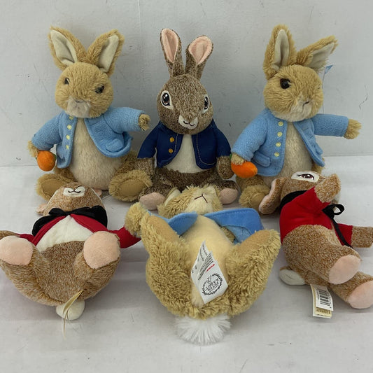 Peter Rabbit Brown Stuffed Animal Bunny Storybook Toy Lot Gund - Warehouse Toys