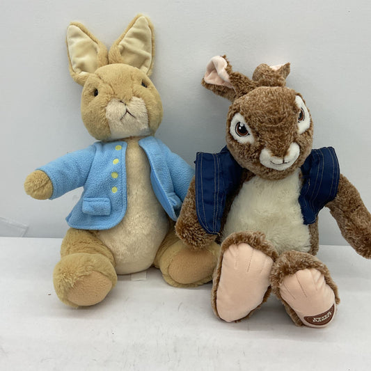 Peter Rabbit Storybook Character Gund Brown Stuffed Animal Plush Toy Lot - Warehouse Toys