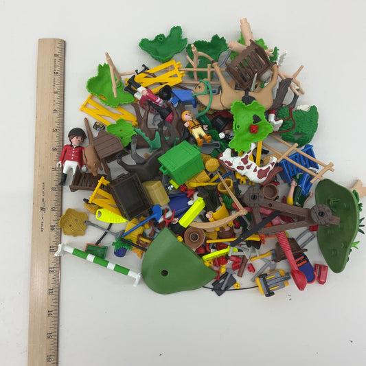 PLAYMOBIL Action Figures Play Set Pieces Trees Forestry Mixed Loose LOT - Warehouse Toys