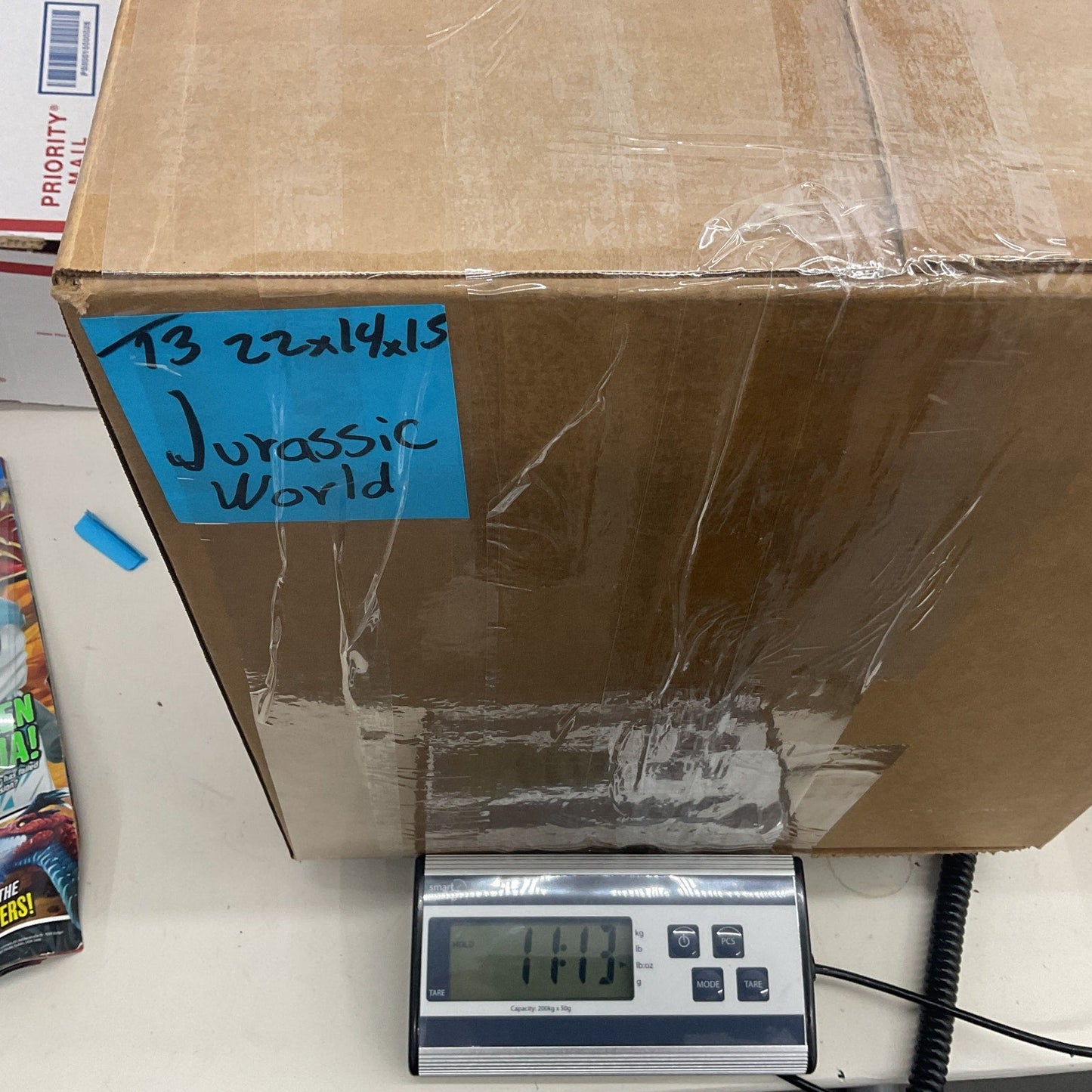 Preowned Jurassic World Park Dinosaur T - Rex Mixed LOT 11 lbs Stuffed Animals - Warehouse Toys