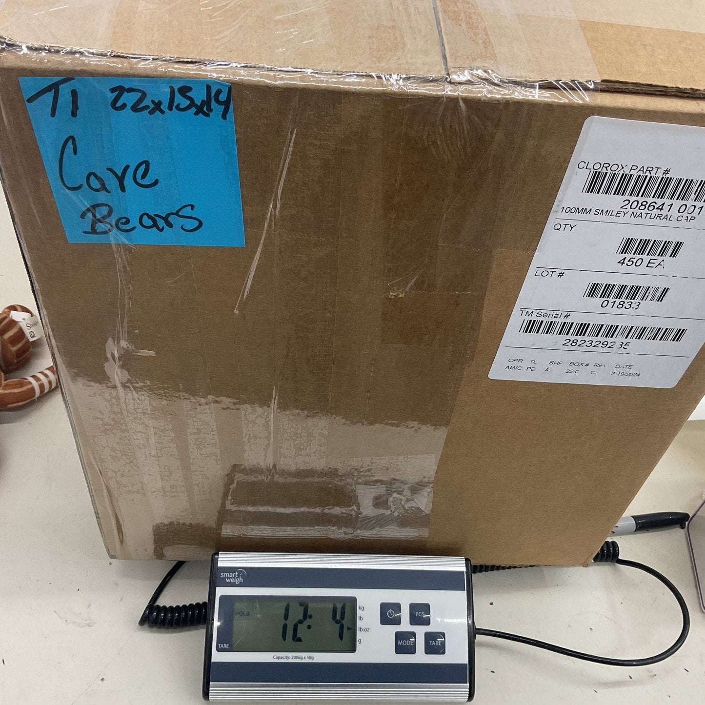 Preowned Mixed LOT 12 lbs Care Bears Character Plush Dolls Toys Stuffed Animals - Warehouse Toys