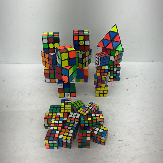 Rubix Cube Multicolor Puzzle Educational Game Toys Lot - Warehouse Toys