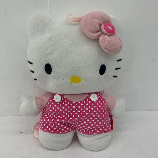 Sanrio Hello Kitty White Stuffed Animal Cat Back Pack - Warehouse Toys