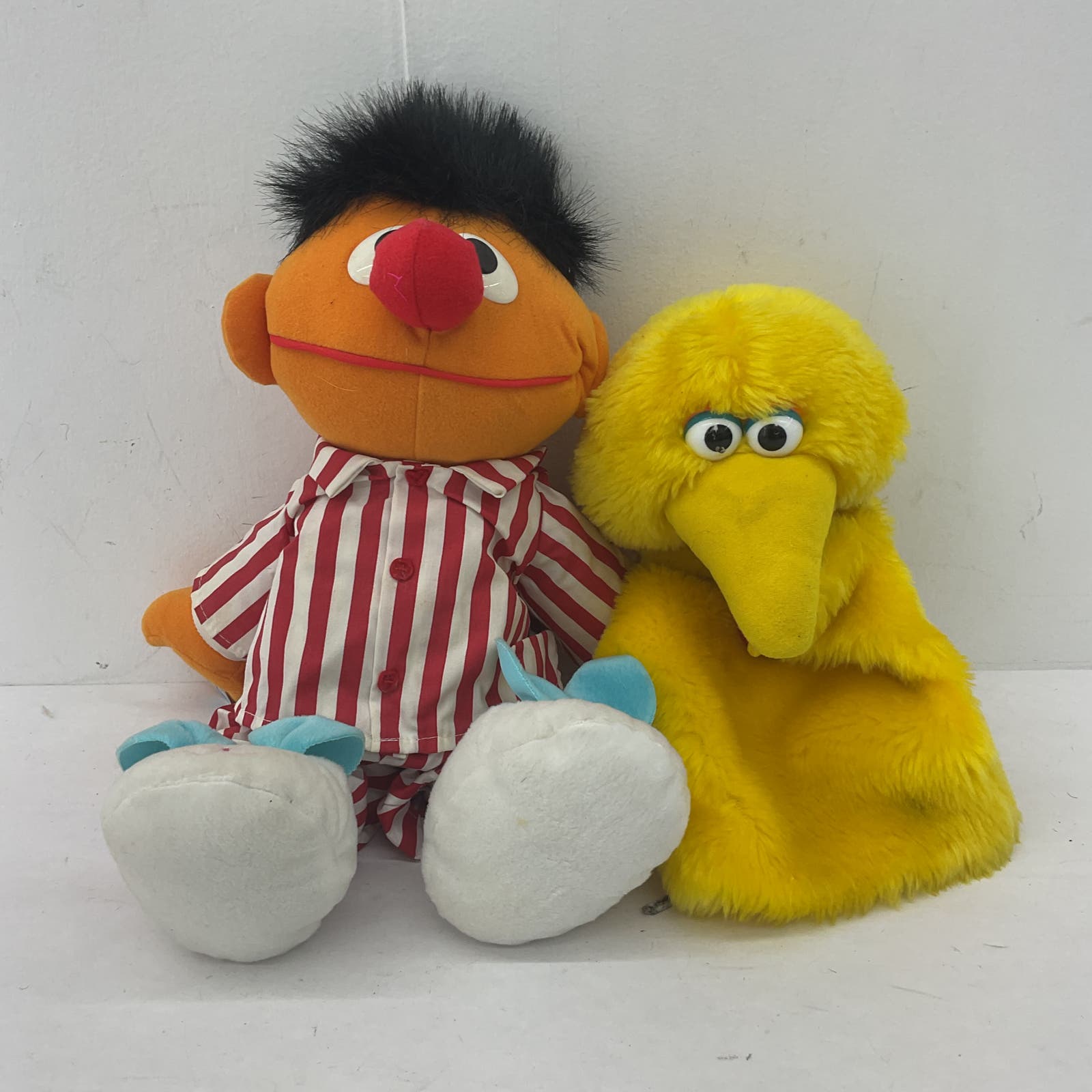 Sesame Street Yellow Bigbird Puppet Ernie Stuffed Animal - Toy & Hobbies -  Warehouse Toys