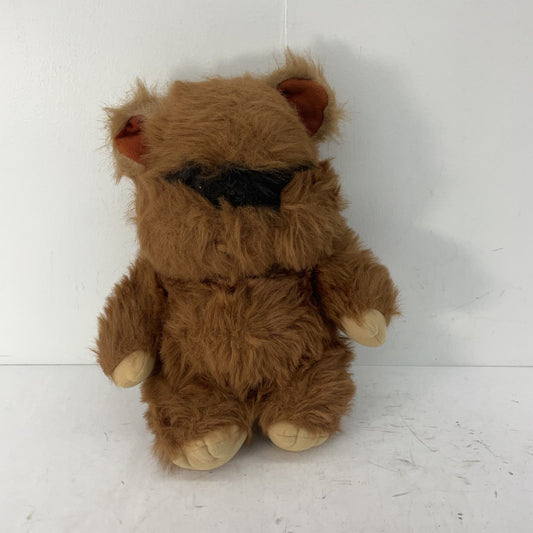 Star Wars Kenner Ewok Brown Stuffed Animal 80s ROTJ Plush
