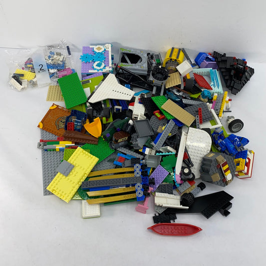 Used Mixed LOT 10 lbs Assorted Random LEGO & Other Bricks Building Kit Toy Sets