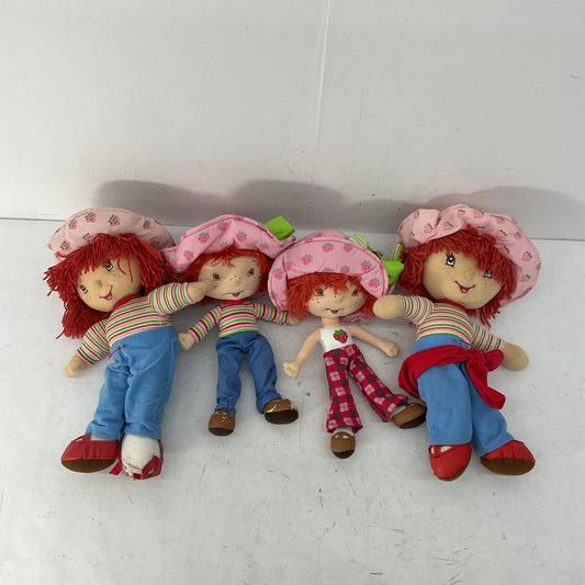 Strawberry Shortcake Stuffed Animal Cartoon TV Show Plush Toy Lot