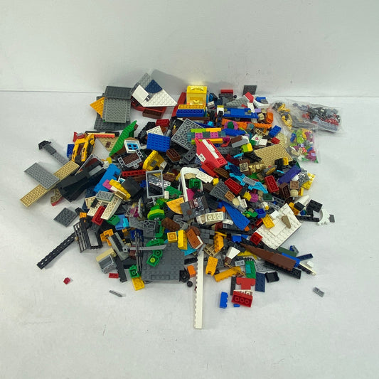 Used Mixed LOT 16 lbs Assorted Random LEGO & Other Bricks Building Kit Toy Sets