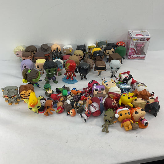 20 lbs Mixed LOT of Funko Pop Character Vinyl Collectible Figures Toys Star Wars - Warehouse Toys