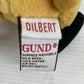 VTG GUND LOT 3 Dilbert Comic Strip Character Bean Bag Plush Catbert Dogbert