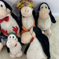VTG LOT 10 1980s Dakin Bloom County Opus Penguin Plush Doll Toys 80s