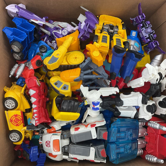 7 Pounds Transformers Movie Hasbro Multicolor Action Figure Lot Cars Trucks - Warehouse Toys