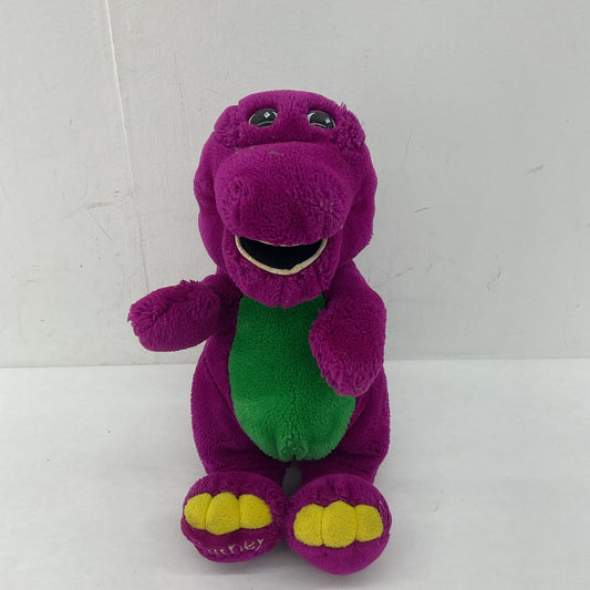 Barney Stuffed Animal - Purple Dinosaur TV Show VTG Plush - Warehouse Toys