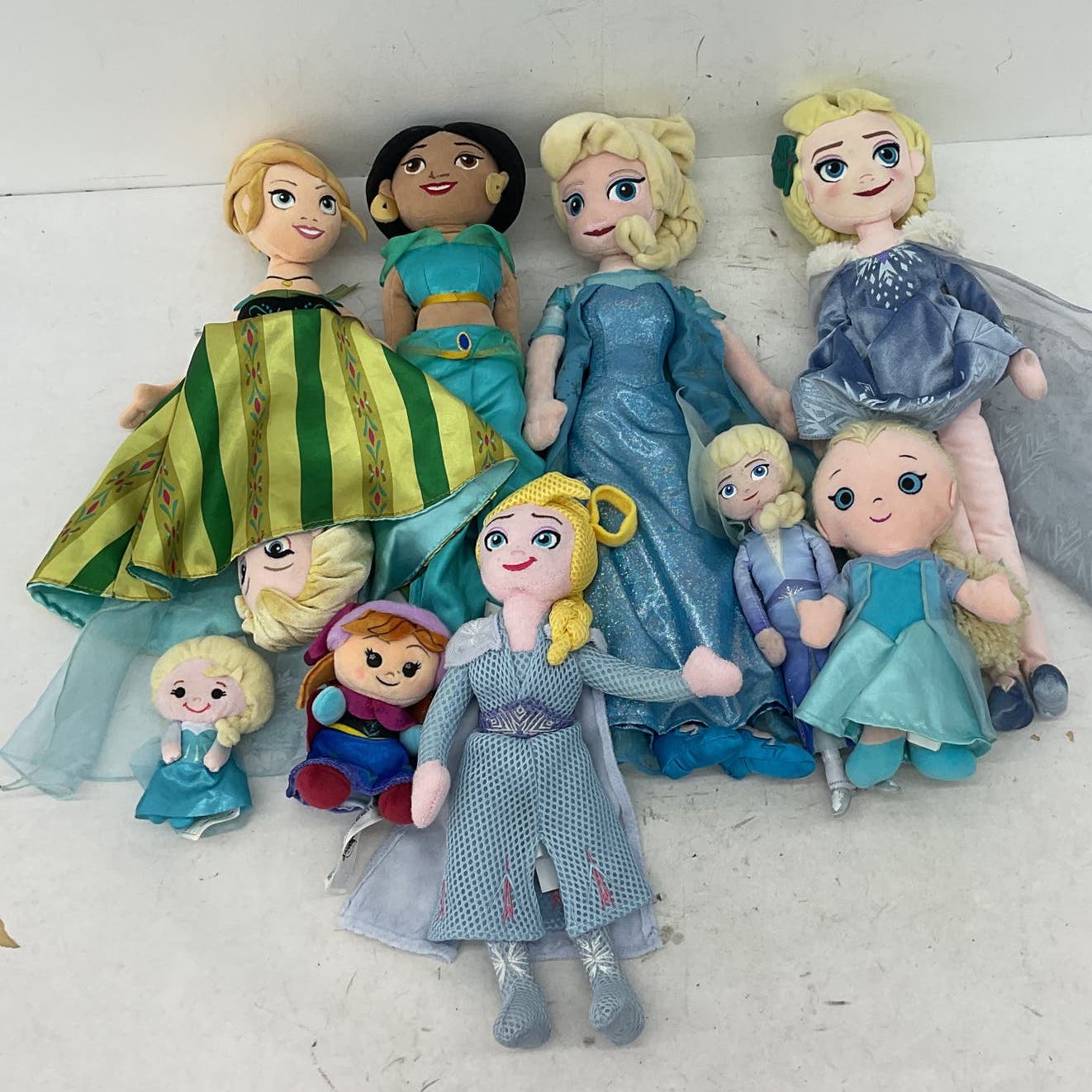 Top Disney Princess plush doll lot