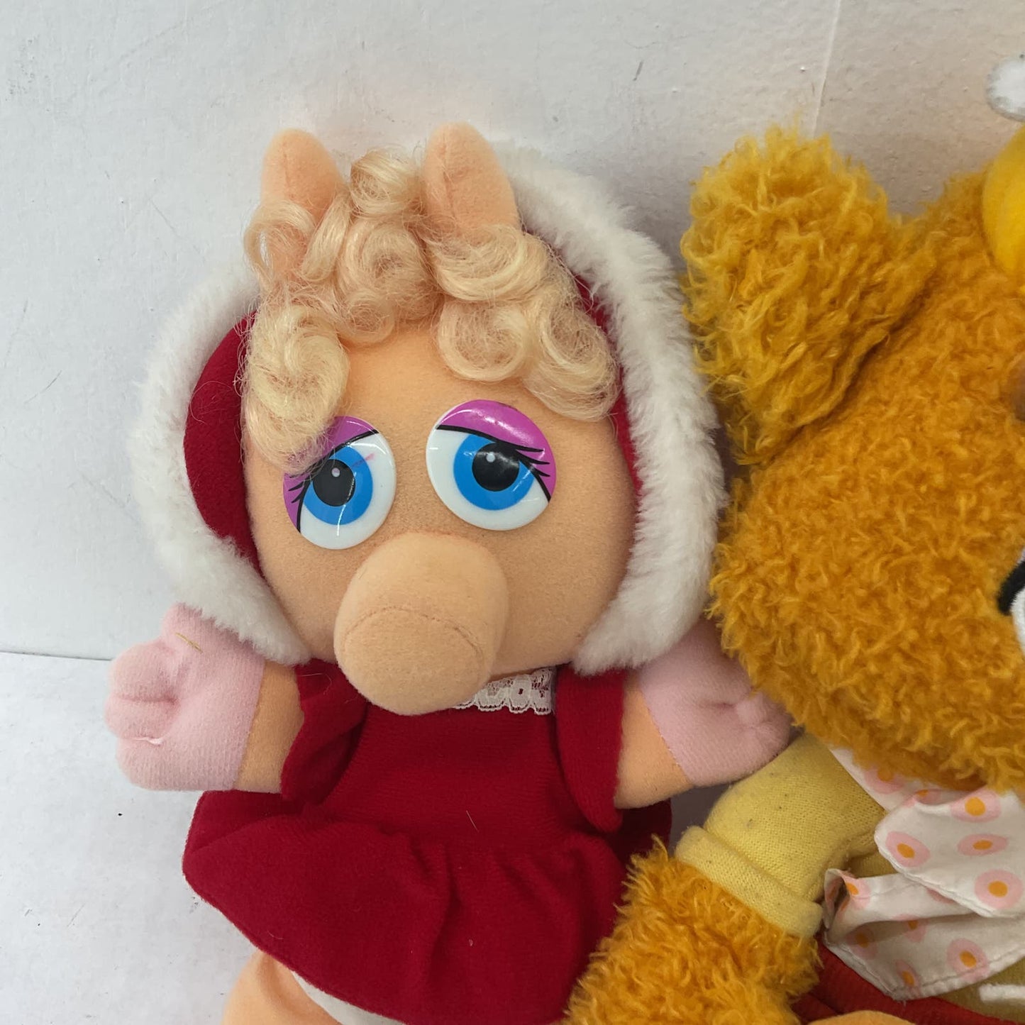 Disney The Muppets Miss PIggy Fozzie Stuffed Animal Plush Toy Lot - Warehouse Toys