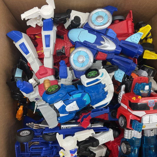 Hasbro Transformers Red Yellow Blue Car Truck Action Figure Wholesale Lot - Warehouse Toys