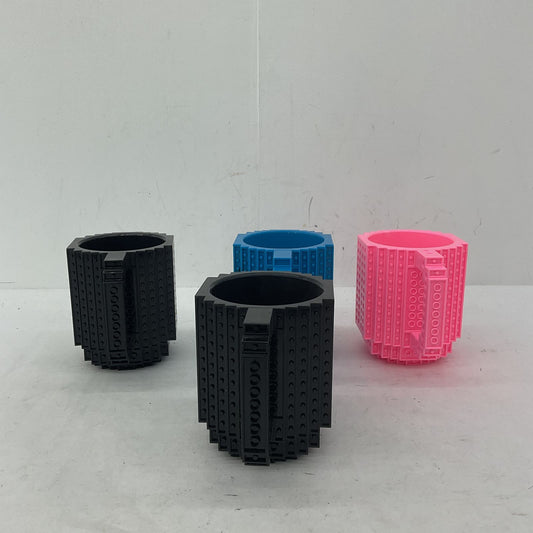 Lego Multicolor Mug Cup Lot Minifig Accessory Pink Blue - Warehouse Toys