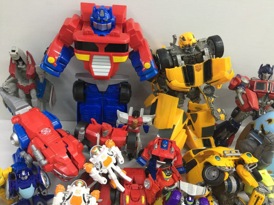 LOT 35 lbs Transformers Autobot Decepticon Optimus Prime Action Figures Toys - Warehouse Toys