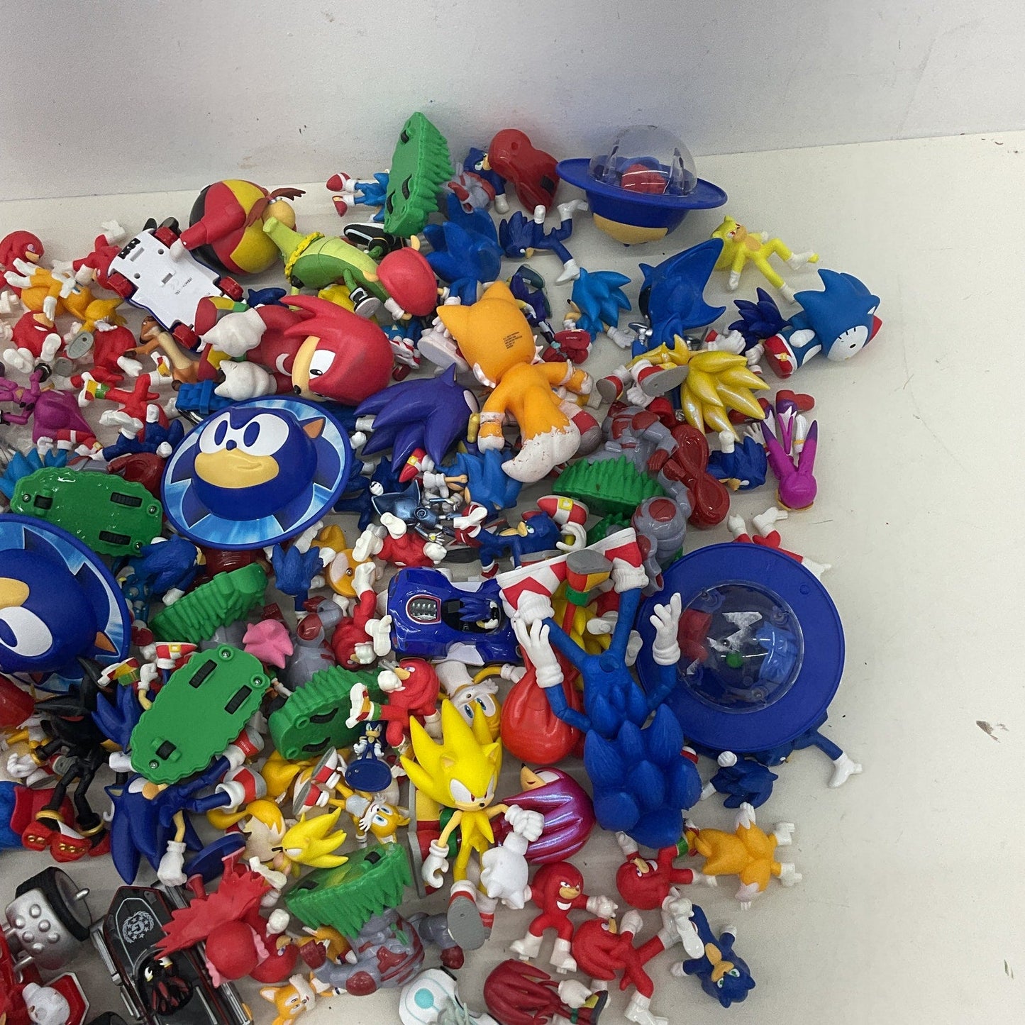 10 lbs Sonic the Hedgehog Action Figure Collection Happy Meal Mixed Preowned LOT - Warehouse Toys