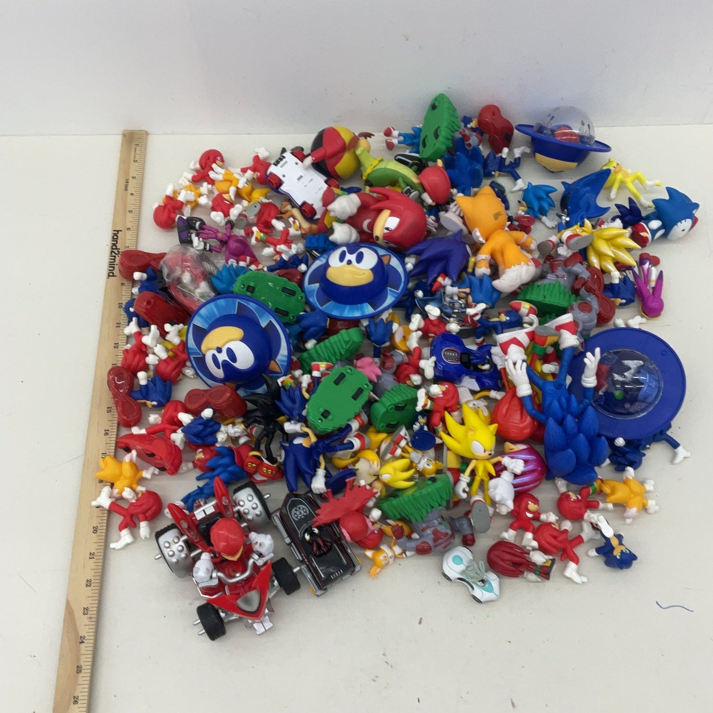 10 lbs Sonic the Hedgehog Action Figure Collection Happy Meal Mixed Preowned LOT - Warehouse Toys