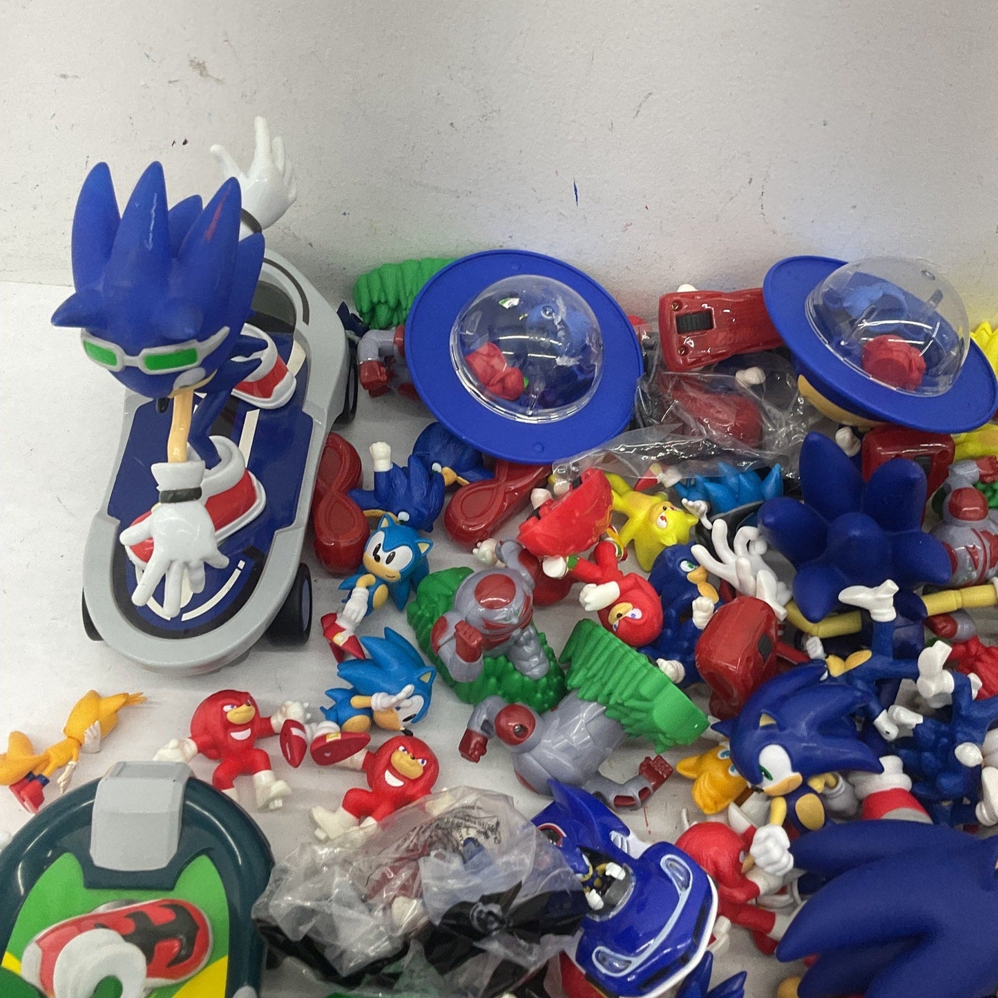 10 lbs Sonic the Hedgehog Action Figure Collection Happy Meal Mixed Preowned LOT - Warehouse Toys